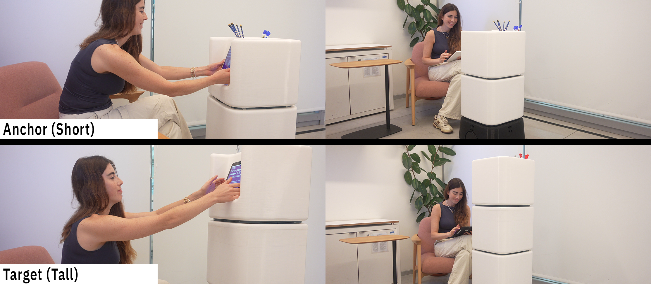 MORPHY robot experiment conditions for the sequential encounter study